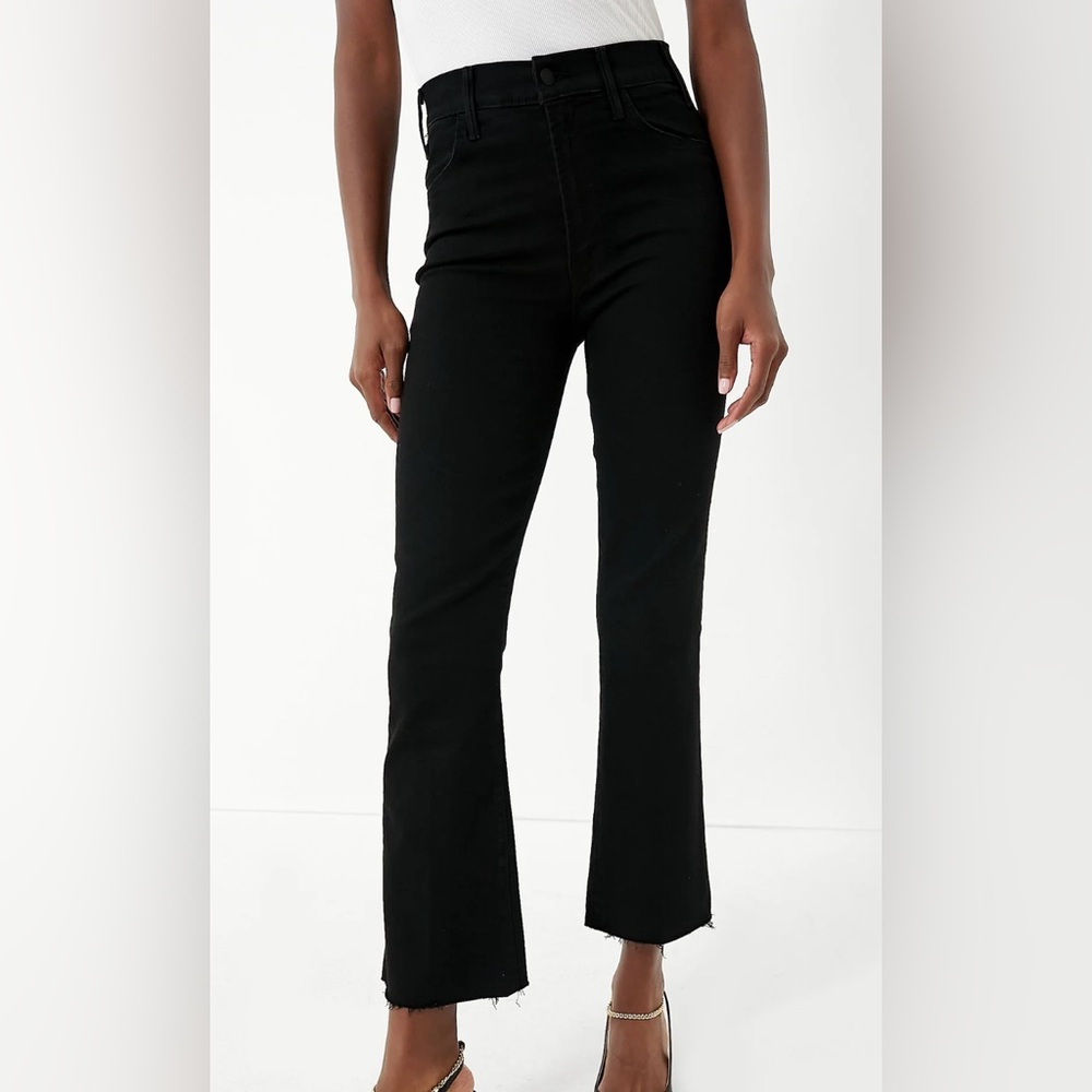 Mother Hustler Ankle Fray Jeans